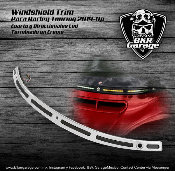 Windshield Trim para Touring 2014 up