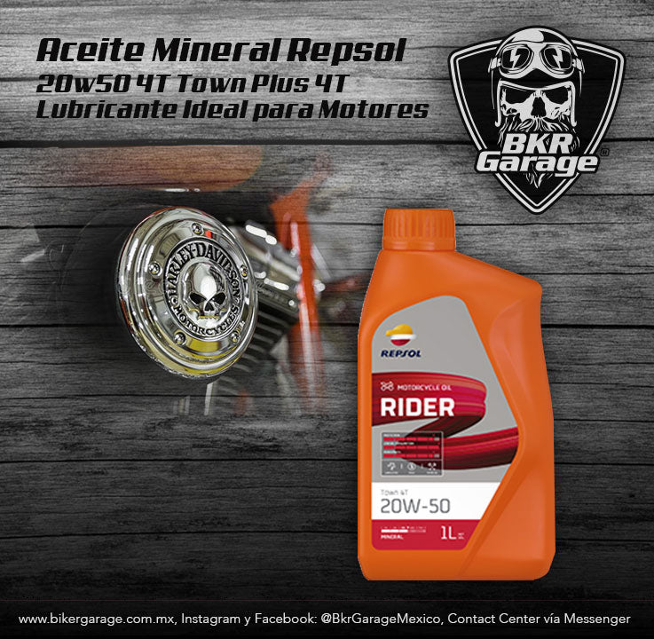 Bicimex Detalles Aceite para motocicleta 2T mineral 1L Repsol