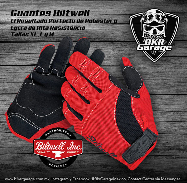 Guantes Modelo Moto Gloves Marca Biltwell