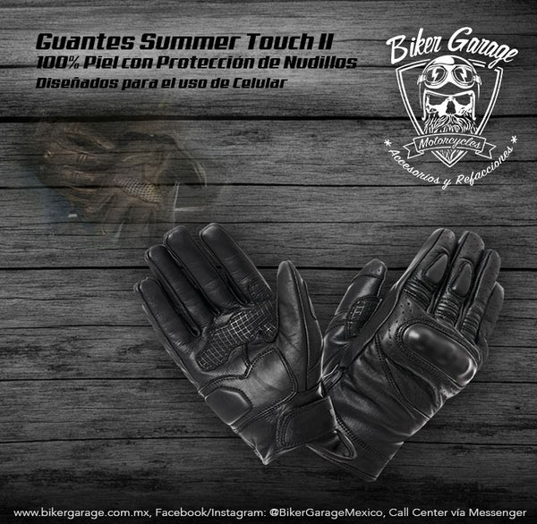 Guantes Summer Touch II 100% Piel