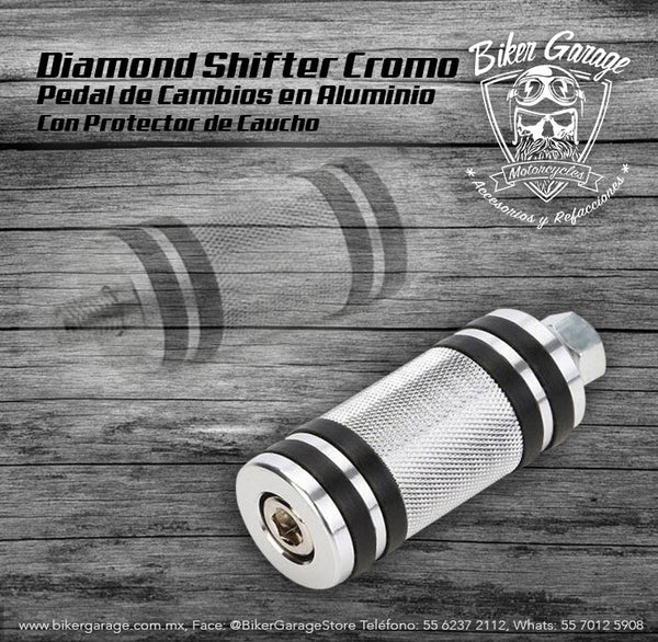 Shifter Diamond Terminado Cromo