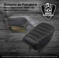 Asiento de Pasajero de Oruga para Sportster 2014-2020