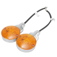 Direccionales Cromo Led para Touring Street Glide Road King