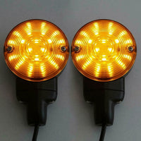 Direccionales Negras Led para Touring Street Glide Road King