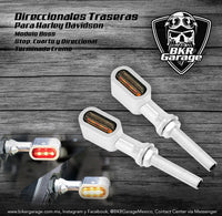 Direccionales Traseras Modelo Boss Stop, Cuarto y Direccional Terminado Cromo