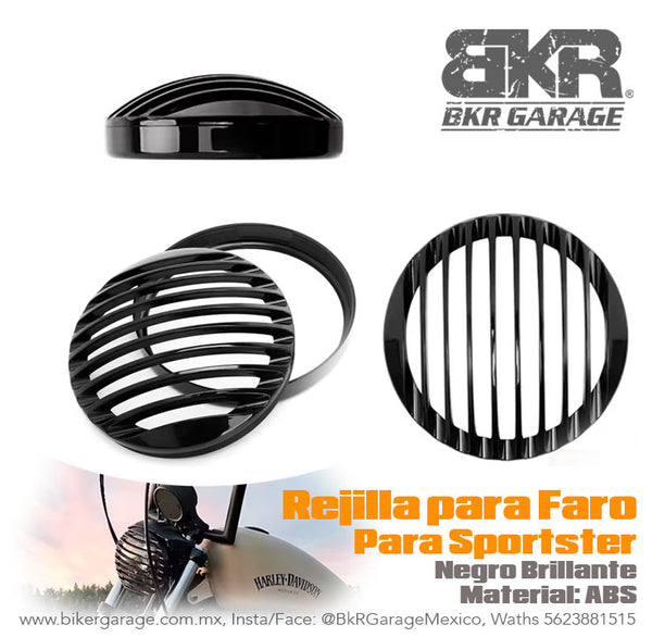 Rejilla Cover para Faro Plastico ABS