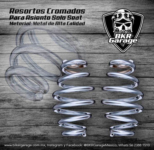 Resortes para Asiento Solo Seat Color Cromo