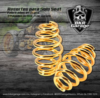 Resortes para Asiento Solo Seat Color Dorado