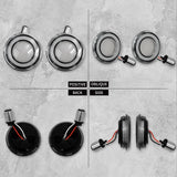Direccional Panel Led 1157 para Harley Touring Sportster Softail Dyna