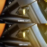 Direccionales Frontales para Barras de Suspensión para Harley Sportster Nightster 975 2022-Up