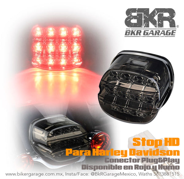 Stop Led para Sportster Humo