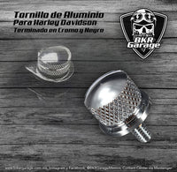 Tornillo Aluminio Cromo