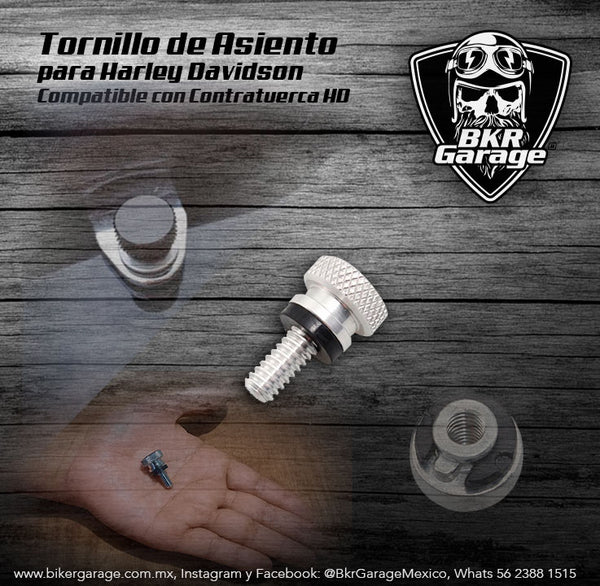 Tornillo Micro para Asiento Terminado Cromo