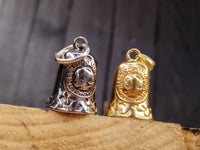 Campana Harley Davidson Modelo Skull Terminado Dorado Accesorio