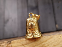 Campana Harley Davidson Modelo Skull Terminado Dorado Accesorio