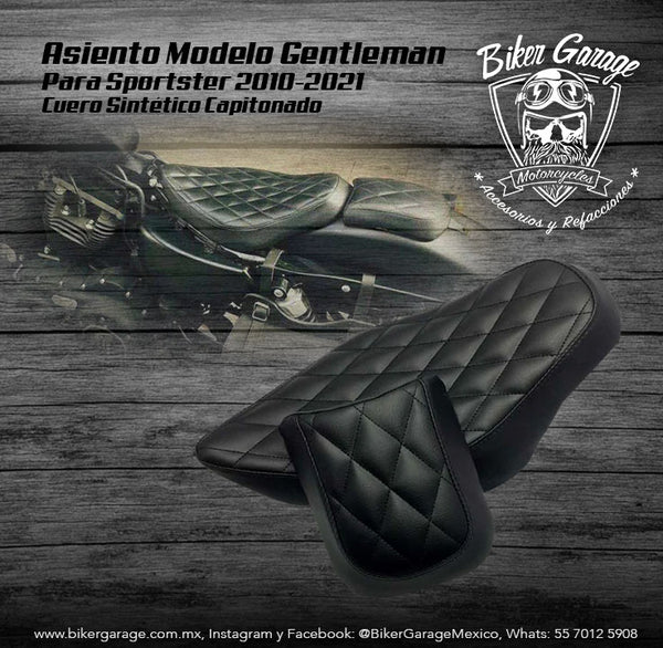 Asiento Gentleman para Sportster 2010-2021