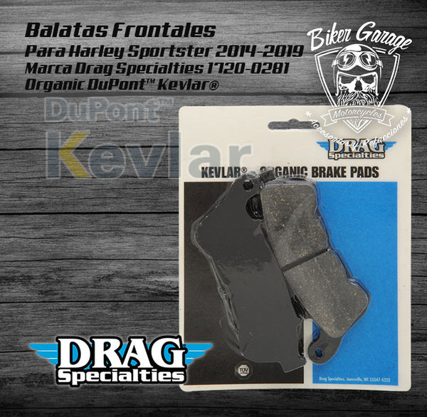 Organic Harley/Buell Brake Pads Organic Brake Pads - Sportster 1720-0281