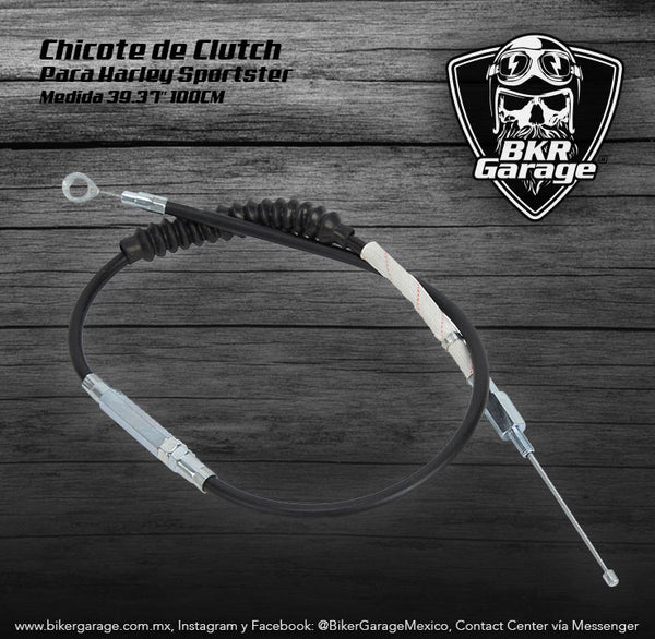 Chicote de Clutch para Harley Davidson de 100cm de Largo Marca TcTrade Refacción