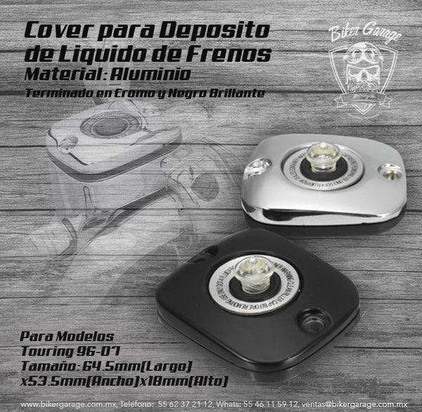 Cover para Deposito de Liquido de Frenos Color Negro