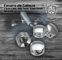 Covers para Tornillos de Motor Terminado Cromo