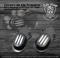 Covers de Eje Trasero Deep Cut para Sportster 2004-Up Corte Laser