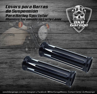 Covers para Barras de Suspensión Deep Cut para Sportster Terminado Corte Láser