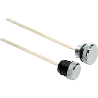 Oil Dipstick - Chrome - Dyna 0710-0001