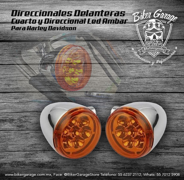 Direccionales Deuce 2 En 1 Delanteras Cromo