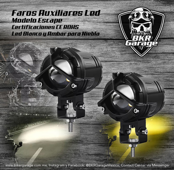 Faros Auxiliares Modelo Escape para Niebla