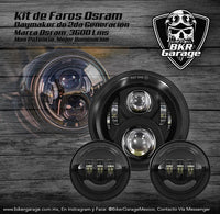 Kit de Faros Daymaker Color Negro