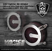 Filtro de Aire modelo VO2 Fighter para Sportster marca Vance and HInes