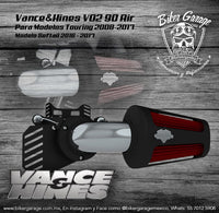 Filtro de Aire Vance&Hines V02 90 para Touring y Softail