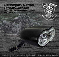 Faro Headlight Custom Color Negro