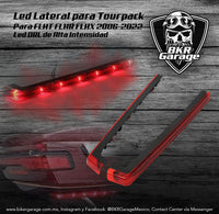 Led DRL Lateral para Tourpack para Touring 2006-2022 Color Rojo