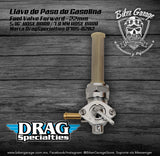 Llave de Paso Gasolina Chrome PETCOCK 0705-0282 22mm Refacción