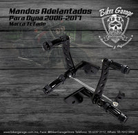 Mandos Adelantados para Dyna 2006-2017 Color Negro