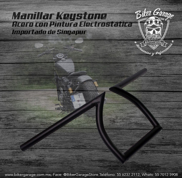 Manillar Keystone Color Negro