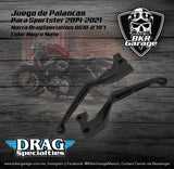 Palancas Grill para Sportster 2014-2021 Negro Mate 0610-0797