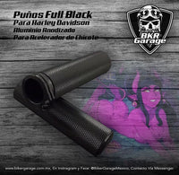 Puños Full Black para Acelerador de Chicote