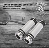 Puños Diamond Terminado Cromo