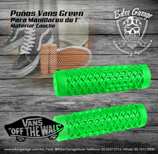 Puños Vans Color Verde