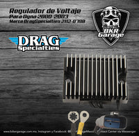 Regulador para Dyna 2000-2003 No. DragSpecialties 2112-0798 Refacción