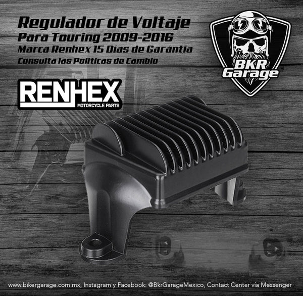 Regulador de Voltaje Marca Renhex para Touring 2009-2016