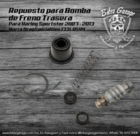 Repuestos para Bombra de Freno Trasero para Sportster 2007-2013 1731-0544 Refacción