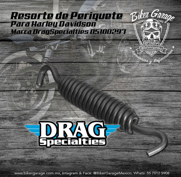 Resorte para periquete Negro 0510-0297 Refacción