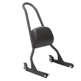 Respaldo SissyBar Color Negro para Softail quitapon