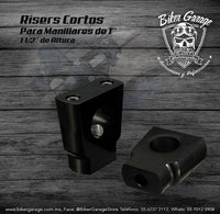 Risers Cuadrados Color Negro