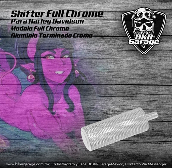 Shifter Full Chrome para Harley Davidson
