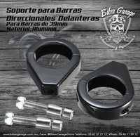 Soportes para Reubicar Direccionales para Barras de 39mm Color Negro