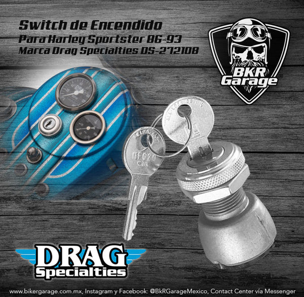 Switch de Encendido Universal Ignition Switch 3-Position DS-272108 Refacción
